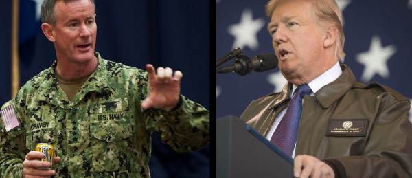 Trump Calls Retired SEAL Adm. McRaven ‘Hillary Clinton Fan’, Says ‘Would’ve Been Nice’ If We Got Bin Laden Sooner