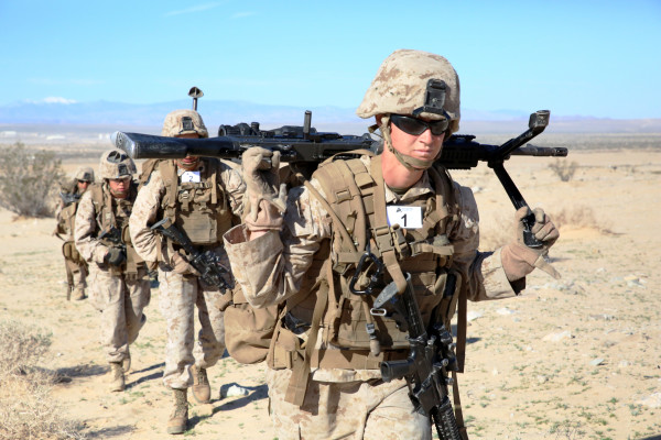 This Marine captain figured out exactly how many pounds equal pain in combat