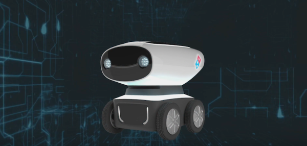 Domino’s Creates Pizza-Delivering Robot With Military Technology