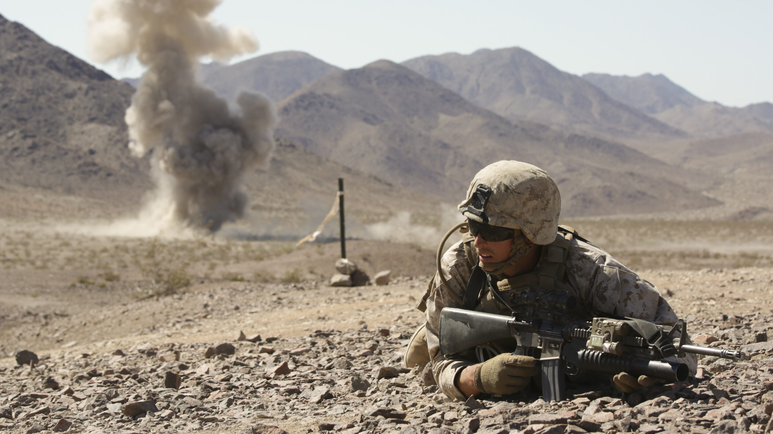 Marines participate in live fire company attacks