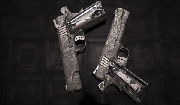 These Heaven-Sent Hand Cannons Cost $4.5 Million And Are Made Of Meteorite