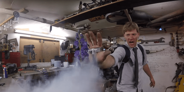 This Liquid Nitrogen Blaster Is Insanely Dangerous, But Awesome