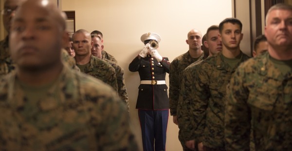 Marine Veteran Honors Slain Police Officers With Taps