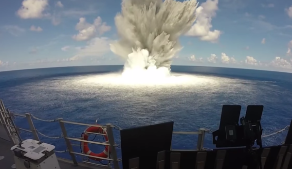 Watch The Navy Drop Earthquake-Sized Bombs Off The Florida Coast