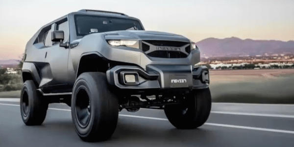 This Badass Military-Inspired Truck Is A Literal Tank