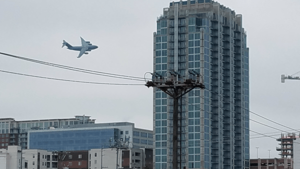 A C-17 Did A Low Pass Over Nashville And Scared The Absolute Hell Out Of Everyone
