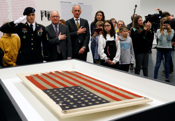 An American Flag That Led US Troops To Normandy On D-Day Is Finally Coming Home After 75 Years