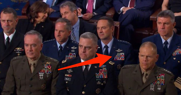 National Guard general admits his ribbons were upside down during State of the Union