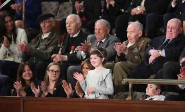 3 World War II veterans attended the State of the Union. Here are their incredible stories