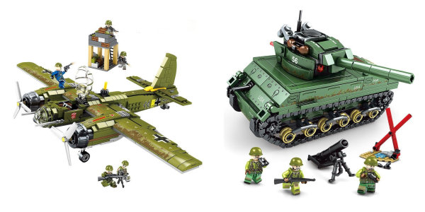 Storm the blocky beaches of Normandy with these excellent WWII Lego knock-offs