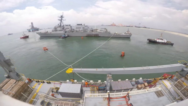 The White House reportedly asked the Navy to hide the USS John S. McCain during Trump’s Japan visit