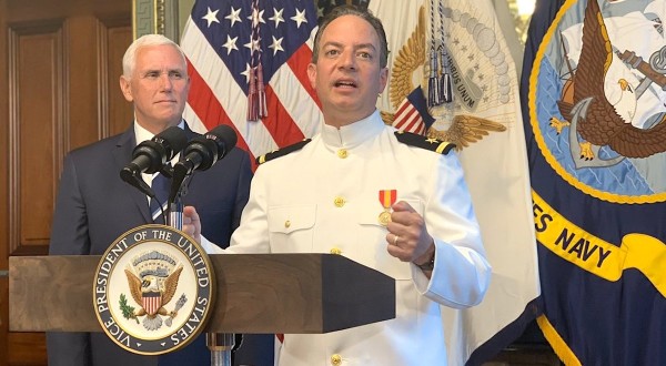 Reince Priebus’s Navy service is going to be awkward for everyone involved