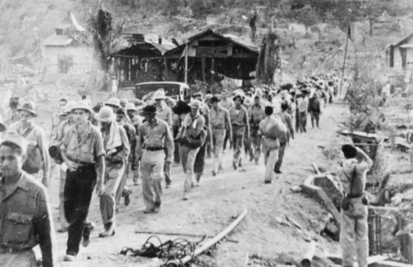 A 100-year-old former WWII POW describes how he narrowly escaped the Bataan Death March