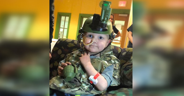 Dozens of service members showed up for the funeral of a 5-year-old who dreamed of being an ‘Army Man’