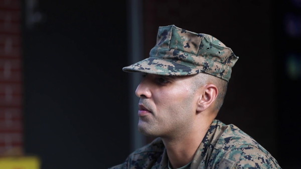 The Taliban drove his family out of Afghanistan when he was a child. Now he wants to go back as a Marine