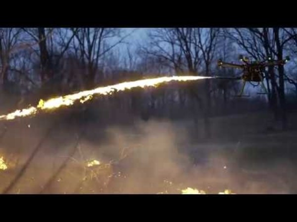 The flamethrower drone conversion kit you never knew you needed is finally here