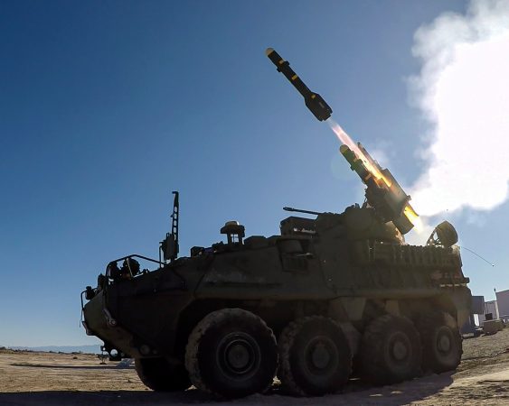 Watch the Army’s new missile-hauling Stryker in action