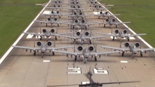 Air Force Completes First A-10 Warthog Rewinging Contract