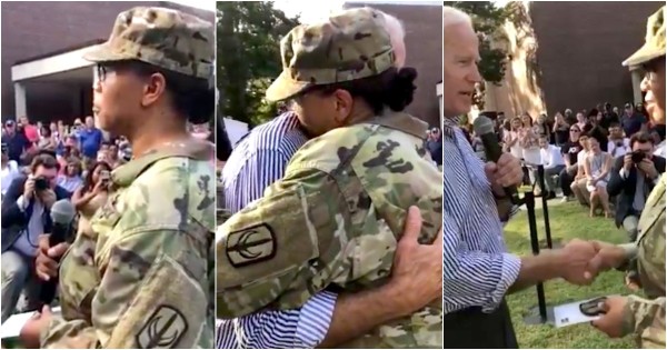 Army National Guard major under scrutiny after telling Biden she’s praying he wins the 2020 presidential election