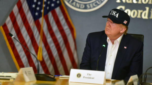 President Trump at Desk