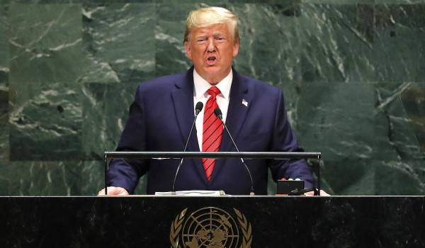 Trump denounces Iran’s ‘blood lust’ at the UN