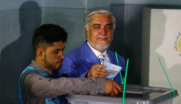 Both rivals in Afghanistan’s presidential election claim victory in a repeat of 2014