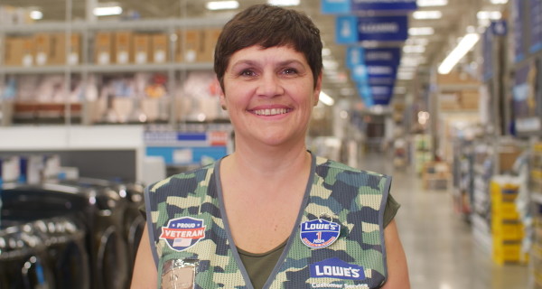 How a veteran and military spouse helps Lowe’s prove its military-friendly label