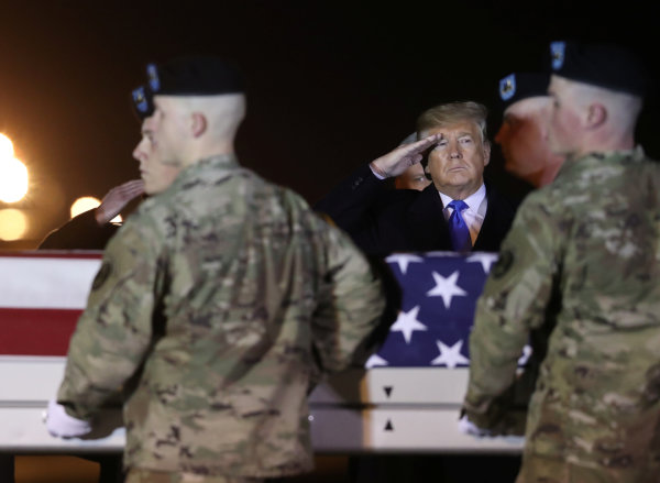 Trump travels to Dover AFB to honor 2 US soldiers killed in Afghanistan