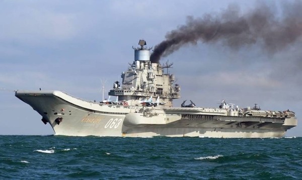 One killed in fire aboard Russia’s only aircraft carrier