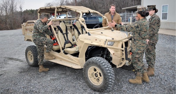 The Marine Corps’s ATV is getting some racing-inspired upgrades