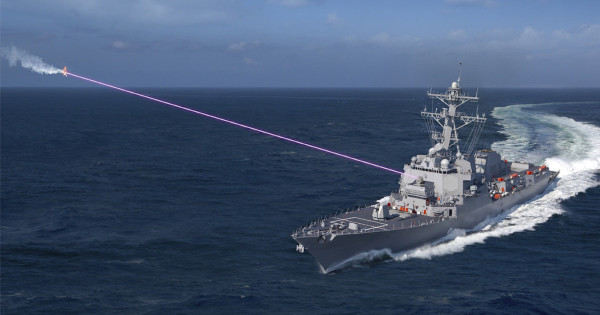 The Navy wants to slap a laser on a littoral combat ship for the first time
