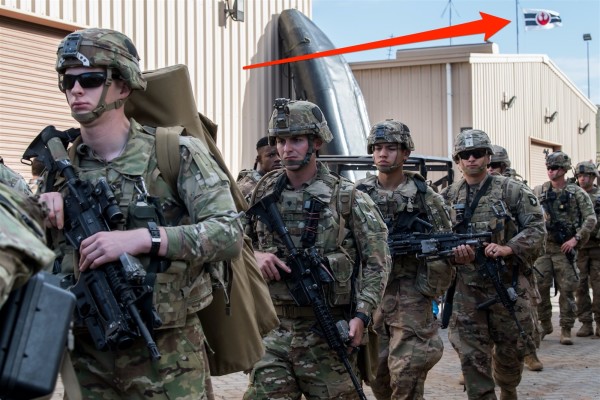 This photo sure makes it look like the US Army is part of the Rebel Alliance