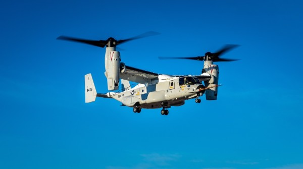 The Navy’s new Osprey is one step closer to dropping you off at sea