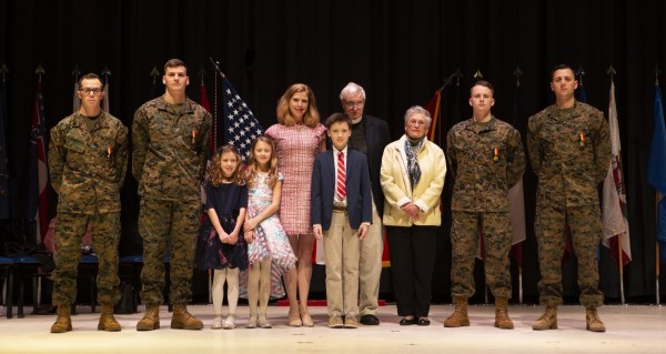 4 Marines recognized for heroic rescue of mother and 2 daughters caught in a deadly rip current