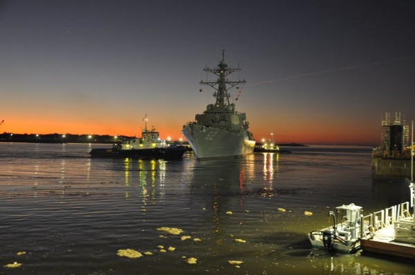 Three years after a deadly collision, the USS Fitzgerald is heading back out to sea