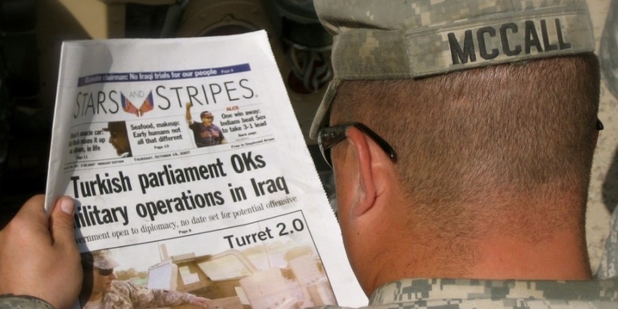 Stars and Stripes could cease publication on Sept. 30 without DoD funding, lawmakers warn