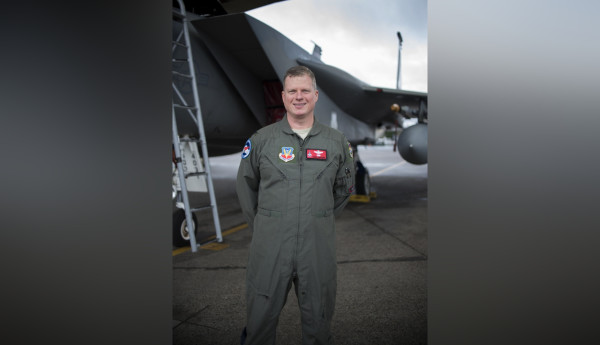 This Air Guard fighter pilot is the first in the world to return to duty after disc replacement surgery