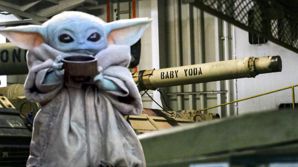 We salute the Army crew that named their tank ‘Baby Yoda’