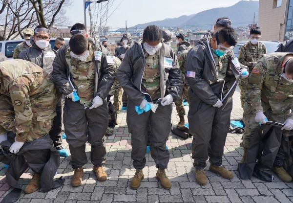 How US Forces Korea is beating the hell out of the coronavirus