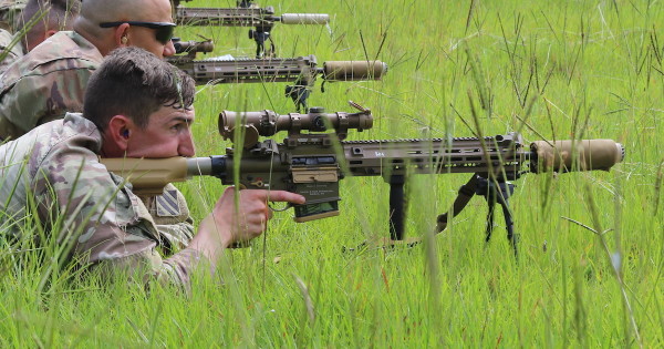 The Army has officially fielded its new squad designated marksman rifle