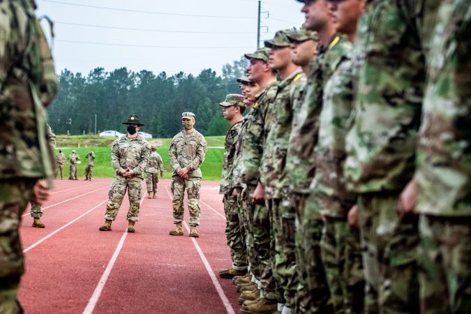 Watch new infantry recruits experience the Army’s replacement for drill sergeant ‘shark attacks’