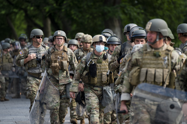 Several hundred more active-duty troops ordered to leave the Washington DC region