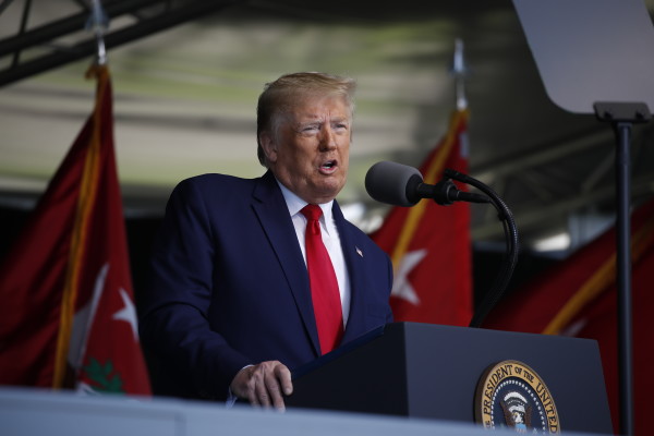 Trump delivers message of unity at West Point amid growing concern over civil-military relations