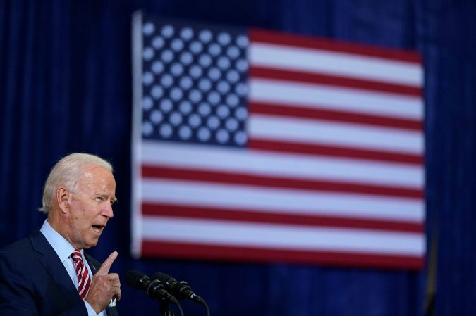 Joe Biden trotted out the trope of the damaged veteran during a recent campaign speech