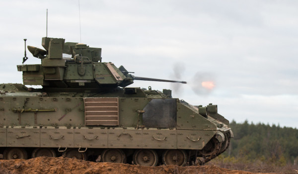 The Army is testing a new hybrid electric engine on the Bradley Fighting Vehicle
