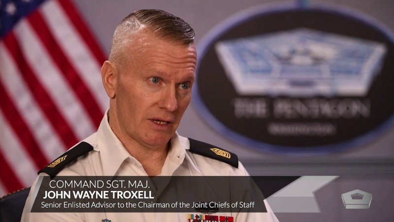 Army Command Sgt. Maj. on the important of bystander intervention