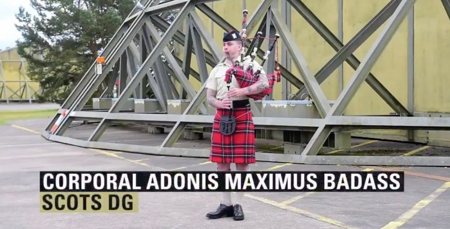 Meet Cpl. Adonis Maximus Badass, the Brit soldier with the best name in military history