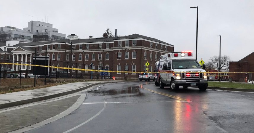 Two killed in explosion at Connecticut VA hospital