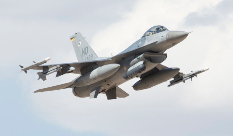 An F-16 strafed and killed a civilian contractor during a training exercise. His widow sued the US for millions and won