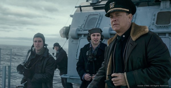 Tom Hanks is here to ‘bring hell from on high’ in new WWII naval flick ‘Greyhound’
